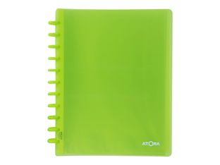 ATOMA - livre de présentation rechargeable - A4, 245 x 310 mm - disponible en différents coloris
