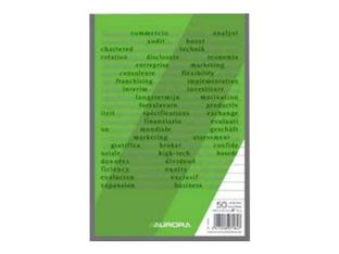 Aurora Office - Bloc - A4 (210 x 297 mm) - 100 feuilles - blanc - uni