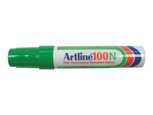 Artline 100N - Marqueur - permanent - vert - 7.5-12 mm