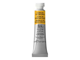Winsor & Newton - Peinture aquarelle - jaune de cadmium profond - 5 ml