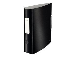 Leitz 180° Active Style - classeur à anneaux - pour A4 - capacité : 500 feuilles - noir satin