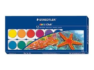 STAEDTLER Noris Club 888 - Peinture - aquarelle - couleurs assorties