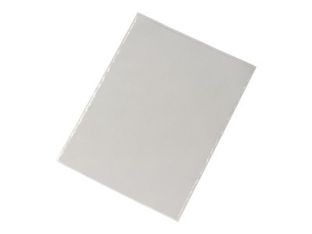 Sachet de 10 pochettes adhésives Pocketfix A4 DURABLE – Polypropylène transparent - dos adhésif pour surfaces lisses - format A4