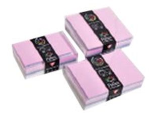 Clairefontaine - enveloppe - International C6 (114 x 162 mm) - côté ouvert - blanc irisé, rose dragée, glycine, myosotis, rose irisé - pack de 40