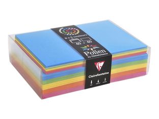 Pollen Été - enveloppe - International C6 (114 x 162 mm) - côté ouvert - pack de 40
