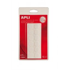 Puntos adhesivos de cierre velcro red blanco