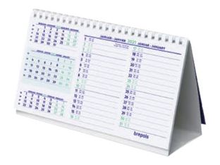 Brepols - calendrier de bureau - 210 x 125 mm