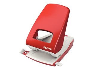 Leitz NeXXt 5138 - perforateur - 40 feuilles - 2 trous - rouge