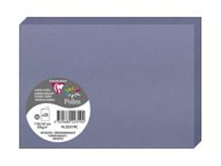 Clairefontaine Pollen - cartes pliées en deux - 25 carte(s) - 110 x 155 mm - 210 g/m²