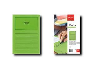 ELCO ordo classico - pochette coin - A4 - vert vif (pack de 10)