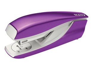 Leitz WOW 5502 - agrafeuse - 30 feuilles - plastique, métal - violet métallique
