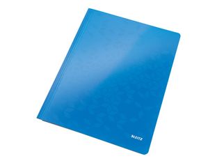 Leitz WOW - chemise à lamelle - A4 - pour 250 feuilles - bleu métallisé
