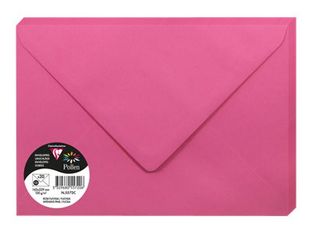 Pollen - enveloppe - commercial - International C5 (162 x 229 mm) - côté ouvert - Fuchsia - pack de 20