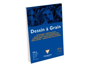 Clairefontaine - Bloc dessin à grain - 30 feuilles - A4