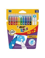 BIC Kids Magic - 10+2 Feutres de coloriage à pointe fine