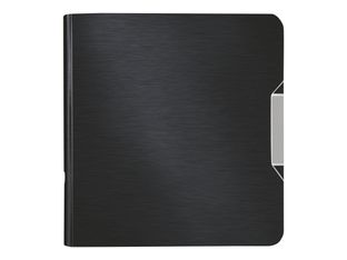 Leitz 180° Active Style - classeur à anneaux - pour A4 - capacité : 350 feuilles - noir satin