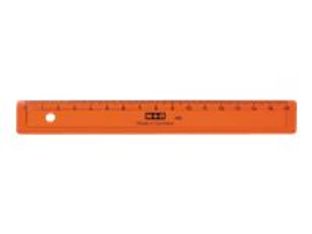 M+R - règle - 16 cm - disponible en différents coloris - polystyrène