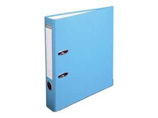 Exacompta - classeur à levier - pour A4 - capacité : 460 feuilles - bleu clair