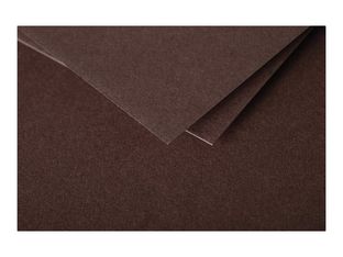 Pollen - enveloppe - 125 x 138 mm - côté ouvert - cacao - pack de 20