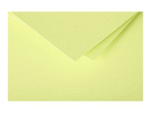 Pollen - enveloppe - 125 x 138 mm - côté ouvert - vert bourgeon - pack de 20