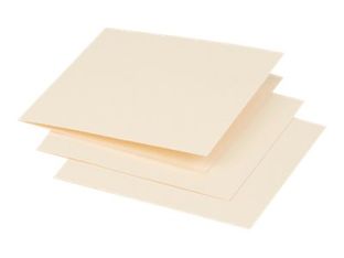 Pollen - cartes pliées en deux - 25 feuille(s) - 116 x 116 mm - 210 g/m²