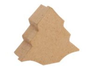 Graine Creative - Boite en carton à décorer - sapin 