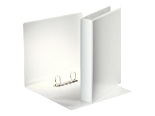 Esselte Panorama - classeur à anneaux personnalisable - pour A4 - capacité : 300 feuilles - blanc