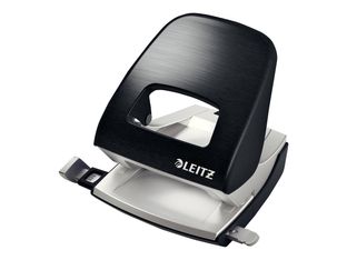 Leitz NeXXt 5006 - perforateur - 30 feuilles - 2 trous - plastique, métal - noir satin