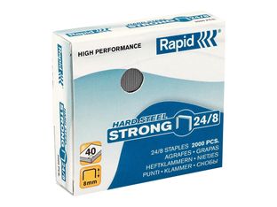 Rapid Strong - agrafes - 24/8 - 8 mm - pack de 2000