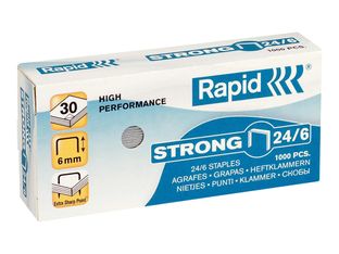 Rapid Strong - agrafes - 24/6 - 6 mm - pack de 1000