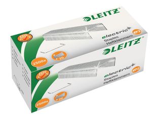 Leitz Electric e2 - agrafes - 6 mm - pack de 2500