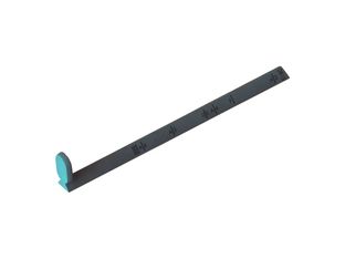 Leitz barre de guidage pour perforatrice - plastique ABS - gris foncé