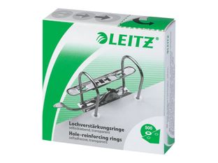 Leitz - anneau de renfort - blanc transparent (pack de 500)