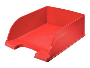 Leitz Plus - Corbeille à courrier - A4 - rouge