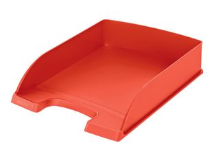 Leitz Plus Standard - corbeille à courrier - rouge clair