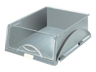 Leitz Sorty - corbeille à courrier - pour A4 - gris