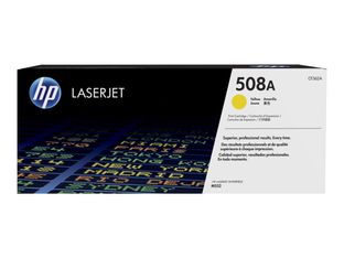HP 508A - jaune - cartouche laser d'origine (CF362A)
