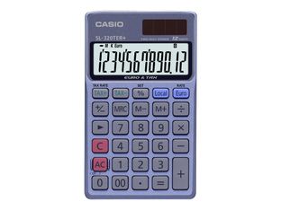 Casio SL-320TER+ - Calculatrice de poche - 12 chiffres - pile, panneau solaire