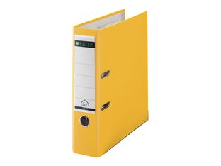 Leitz 180° - classeur à levier - pour A4 - capacité : 600 feuilles - jaune