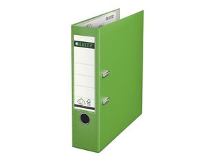 Leitz 180° - classeur à levier - pour A4 - capacité : 600 feuilles - vert clair
