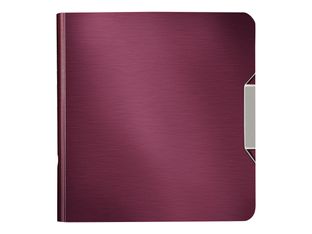 Leitz 180° Active Style - Classeur à anneaux - Dos 65 mm - A4 - pour 350 feuilles - rouge rubis