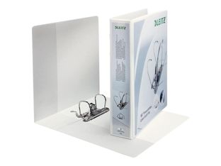 Leitz 180° - dossier de présentation avec mécanisme à levier - pour A4 Maxi - capacité : 350 feuilles - blanc