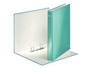 Leitz WOW - classeur à anneaux - pour A4 Maxi - capacité : 250 feuilles - bleu glacé