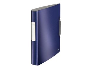Leitz Active Style SoftClick - classeur à anneaux - pour A4 - capacité : 280 feuilles - bleu titane