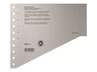 Leitz - intercalaire - pour A4 - gris