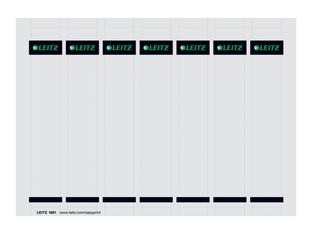 Leitz - étiquettes classeur à levier - gris (pack de 175)