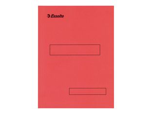 Esselte - chemise à 1 rabat - pour A4 - rouge