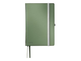 Leitz Style A5 - Cuaderno - historial - 80 hojas - papel marfil - reglado - tapa verde de celadón - cartón recubierto de plástico
