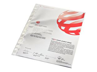 Leitz Super Premium - pochette perforée - pour A4 - limpide