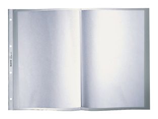 Leitz - pochette perforée - pour A3 - transparent